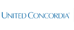 The image is a logo with the text United Congordia prominently displayed, featuring a stylized design that includes a globe and a cross.